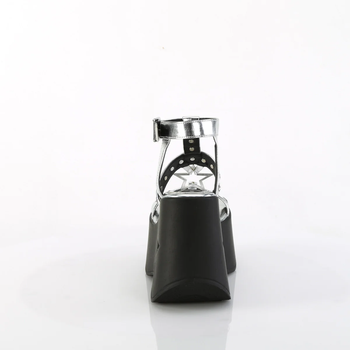 DYNAMITE-12 Silver Metallic Vegan Leather - Image 4
