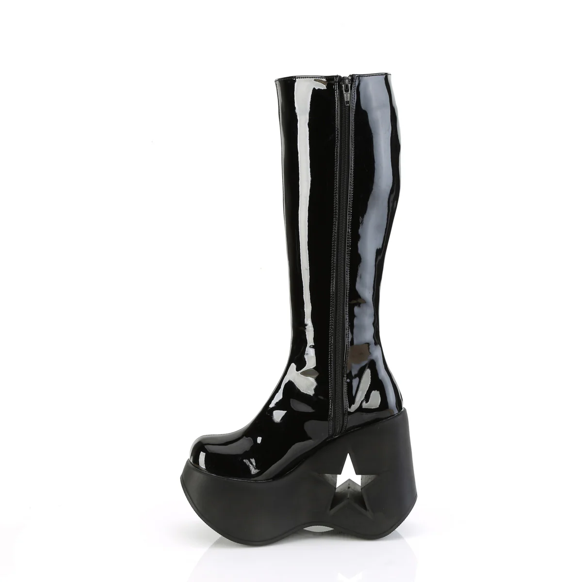 DYNAMITE-600 Black Patent-Black Multi Glitter - Image 3