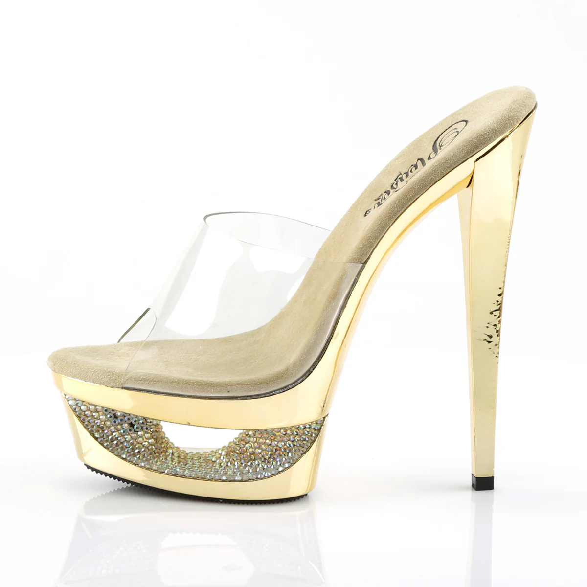 ECLIPSE-601DM Clear/Gold Chrome - Image 3