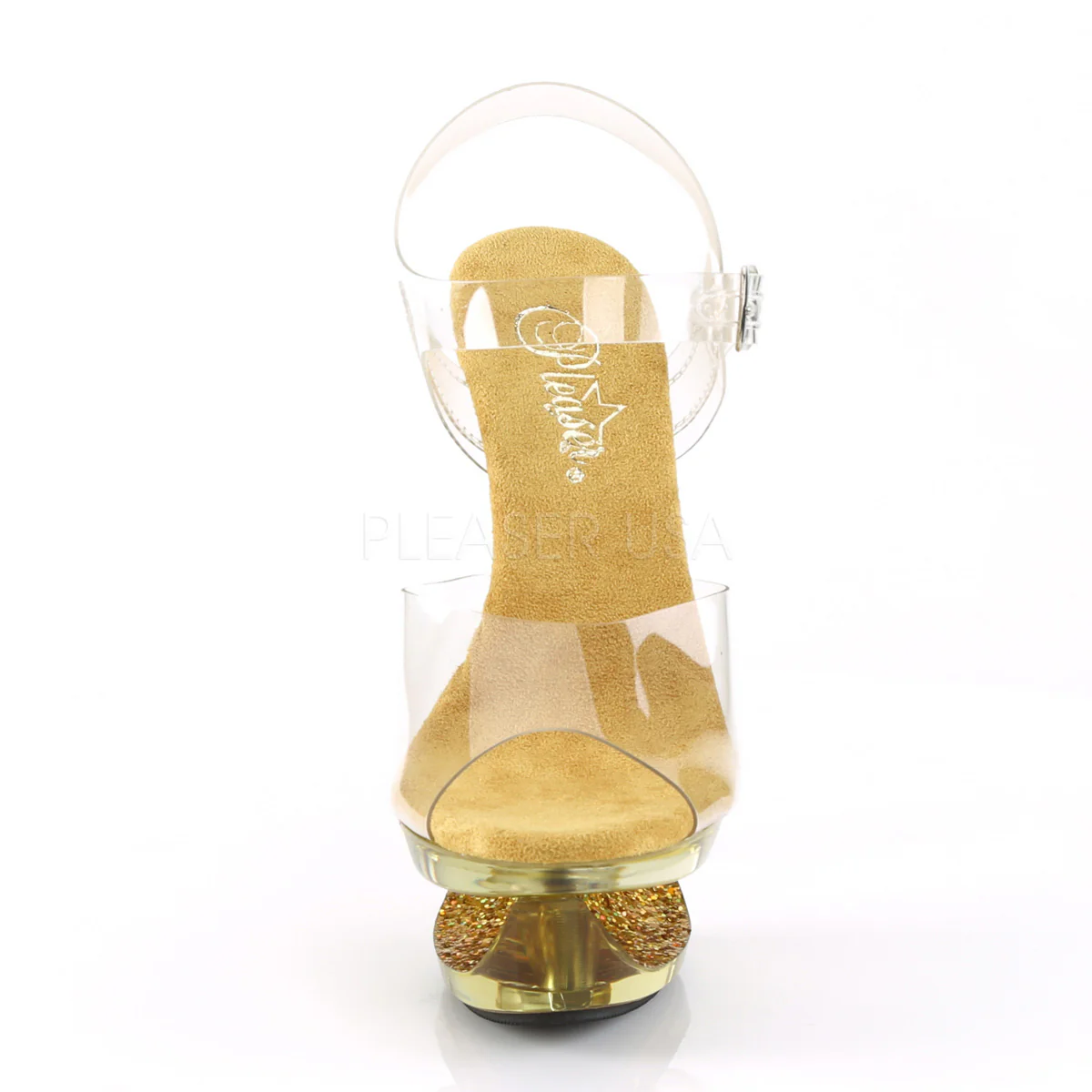 ECLIPSE-608GT  Clear/Gold Multi Glitter-Tinted - Image 2