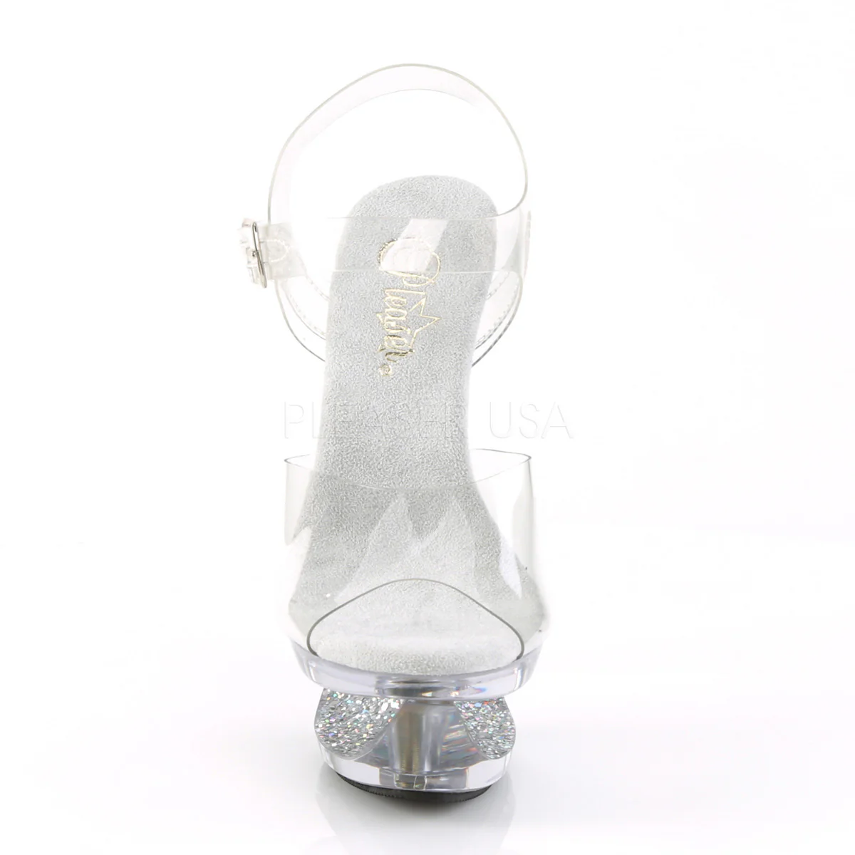 ECLIPSE-608GT  Clear/Silver Multi Glitter-Clear - Image 2
