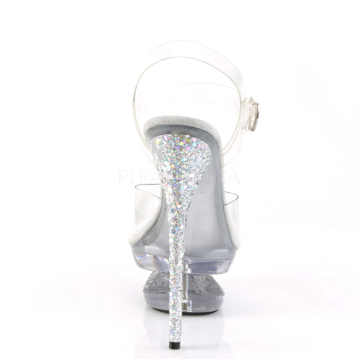 ECLIPSE-608GT  Clear/Silver Multi Glitter-Clear - Image 4