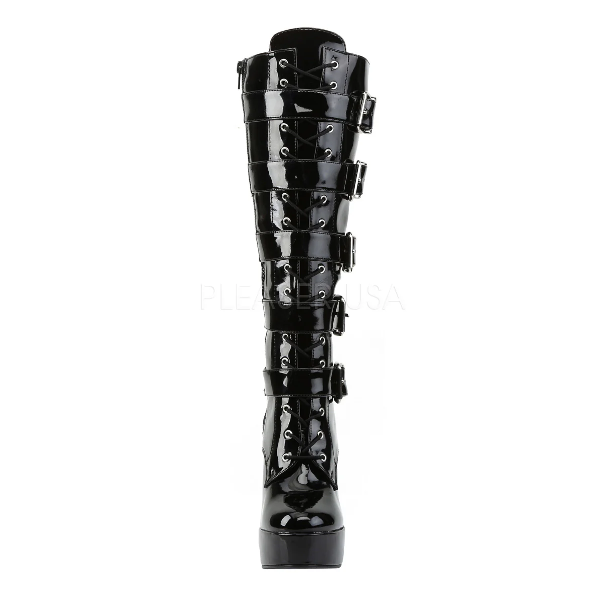 ELECTRA-2042  Black Patent - Image 2