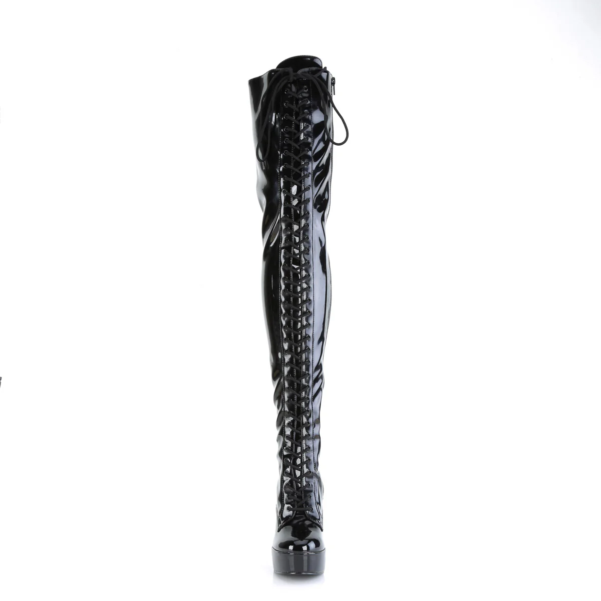 ELECTRA-3023  Black Stretch Patent/Black - Image 2
