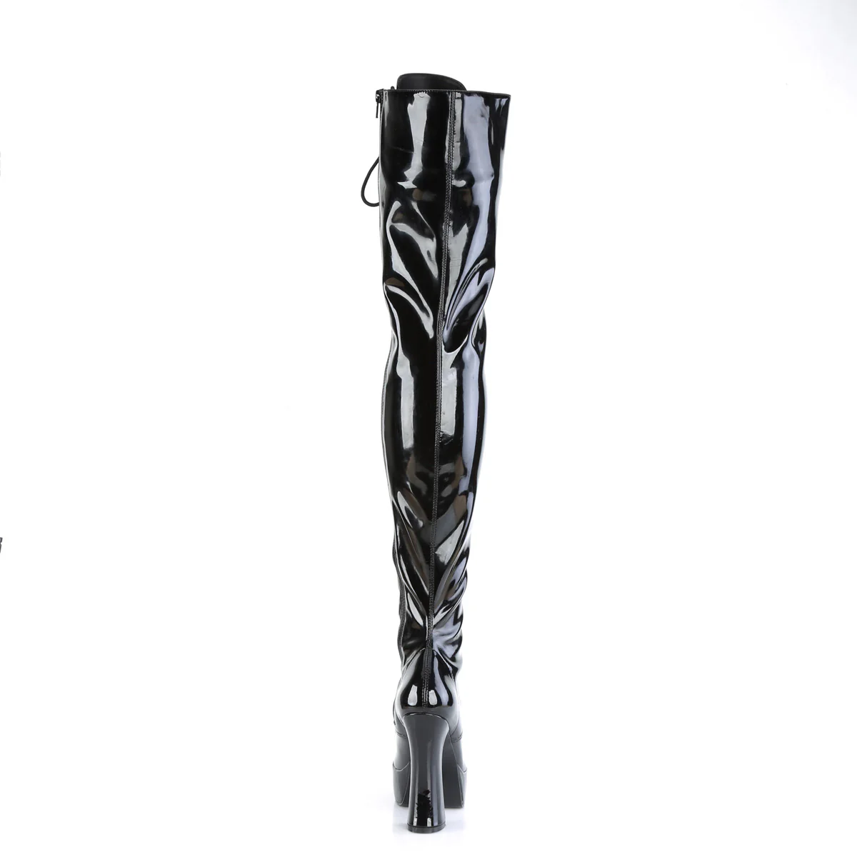 ELECTRA-3023  Black Stretch Patent/Black - Image 4