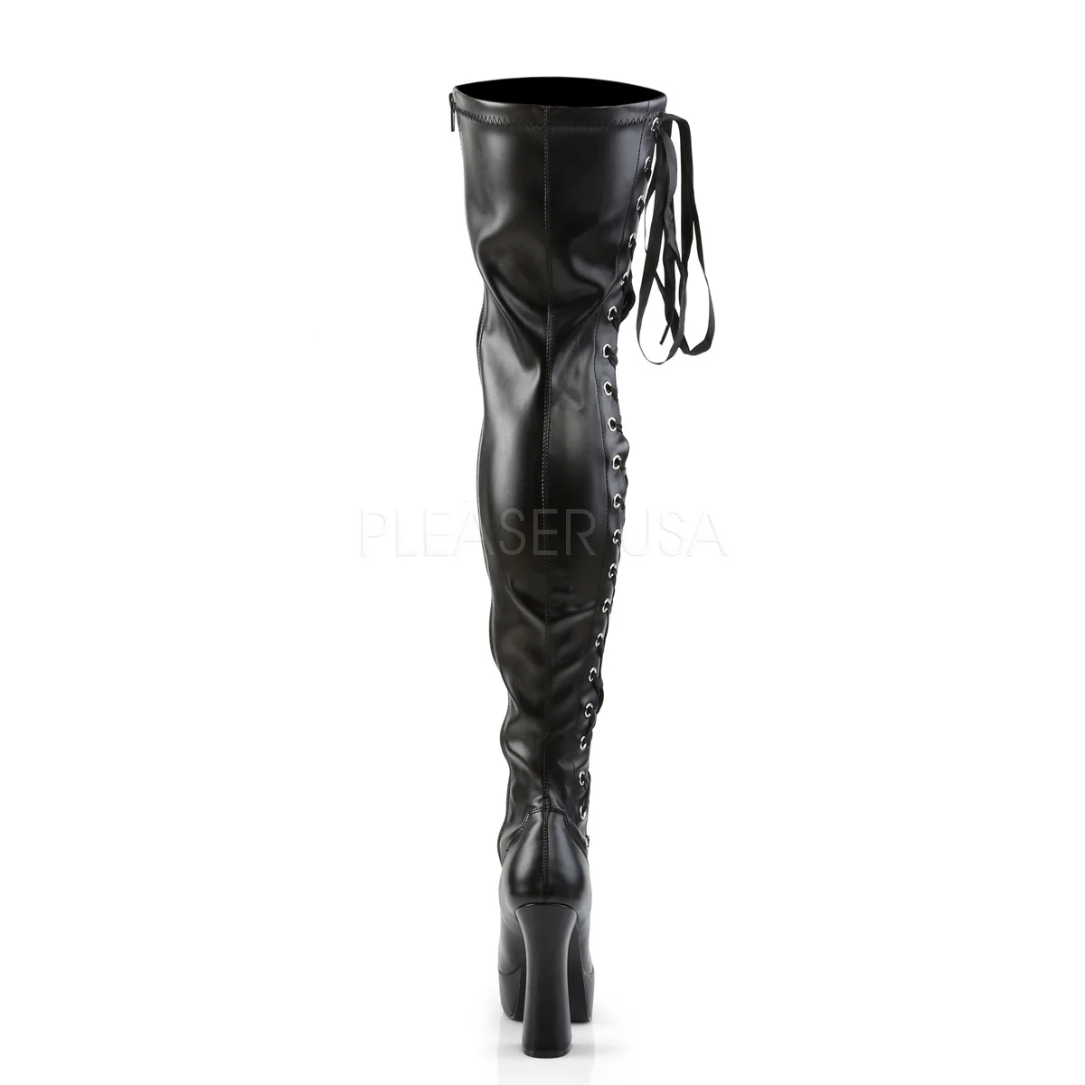 ELECTRA-3050  Black Str Faux Leather - Image 4