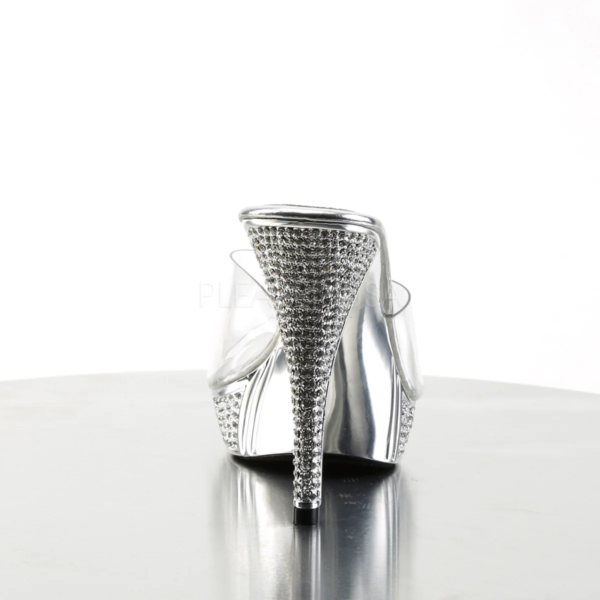 ELEGANT-401  Clear/Silver Chrome - Image 4