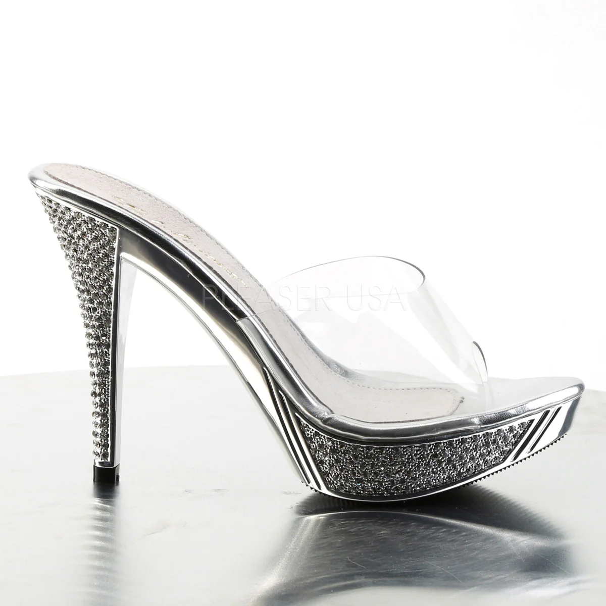 ELEGANT-401  Clear/Silver Chrome - Image 5