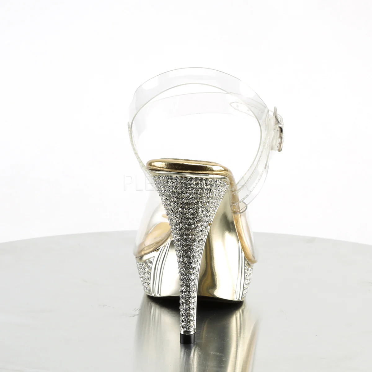 ELEGANT-408 Clear/Gold Chrome - Image 4
