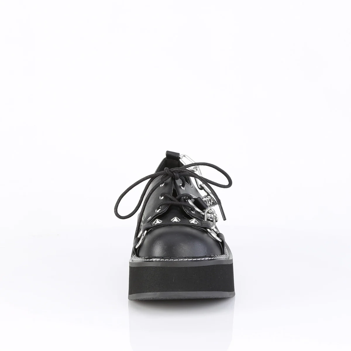 EMILY-32  Black Vegan Leather - Image 2