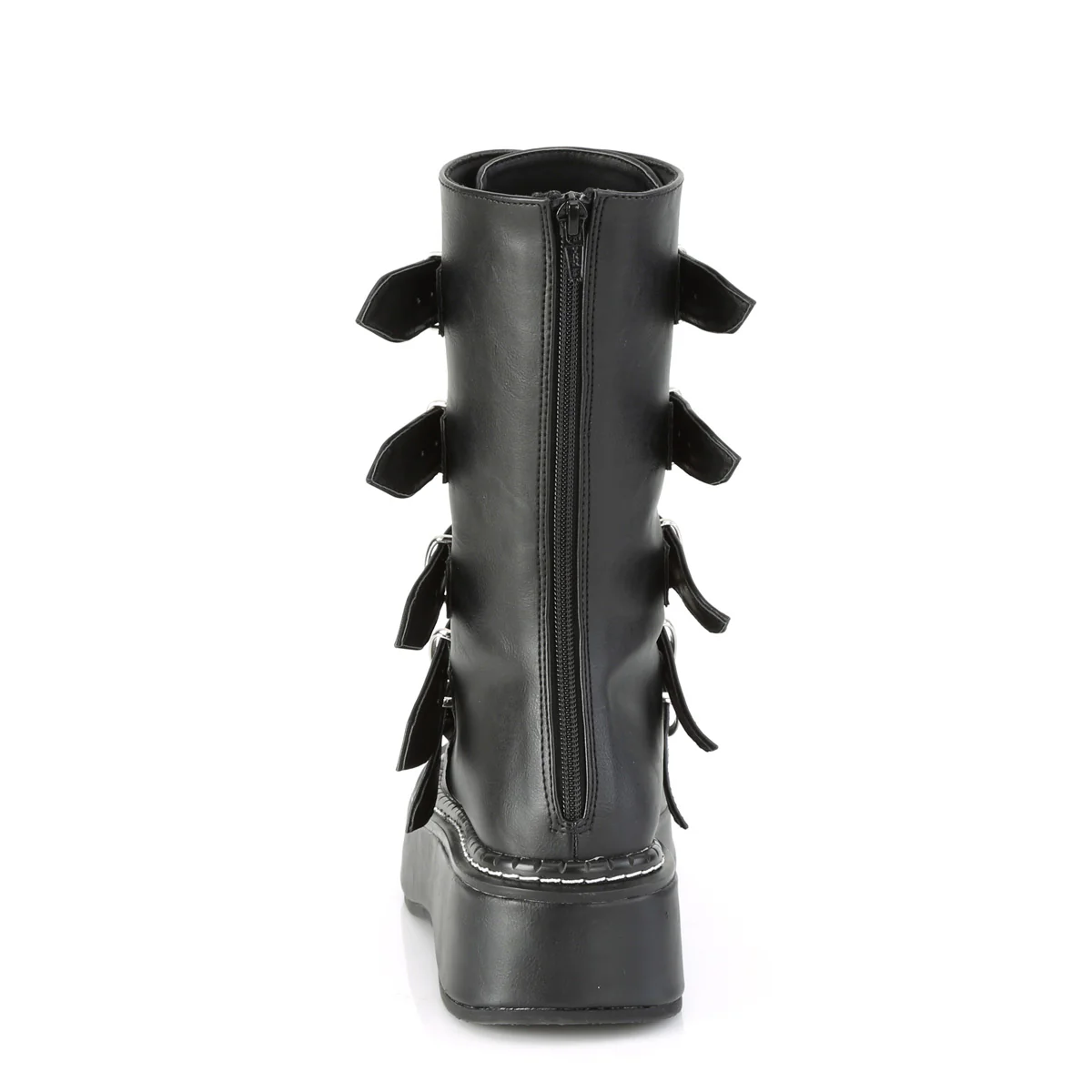 EMILY-330 Black Vegan Leather - Image 4