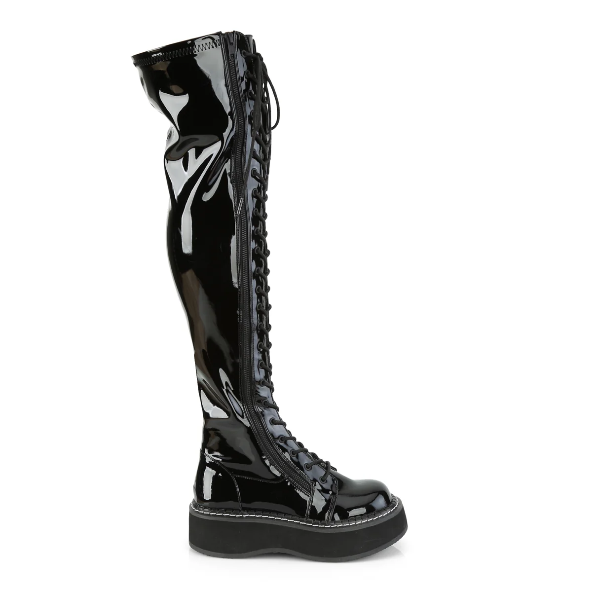 EMILY-375  Black Patent - Image 5