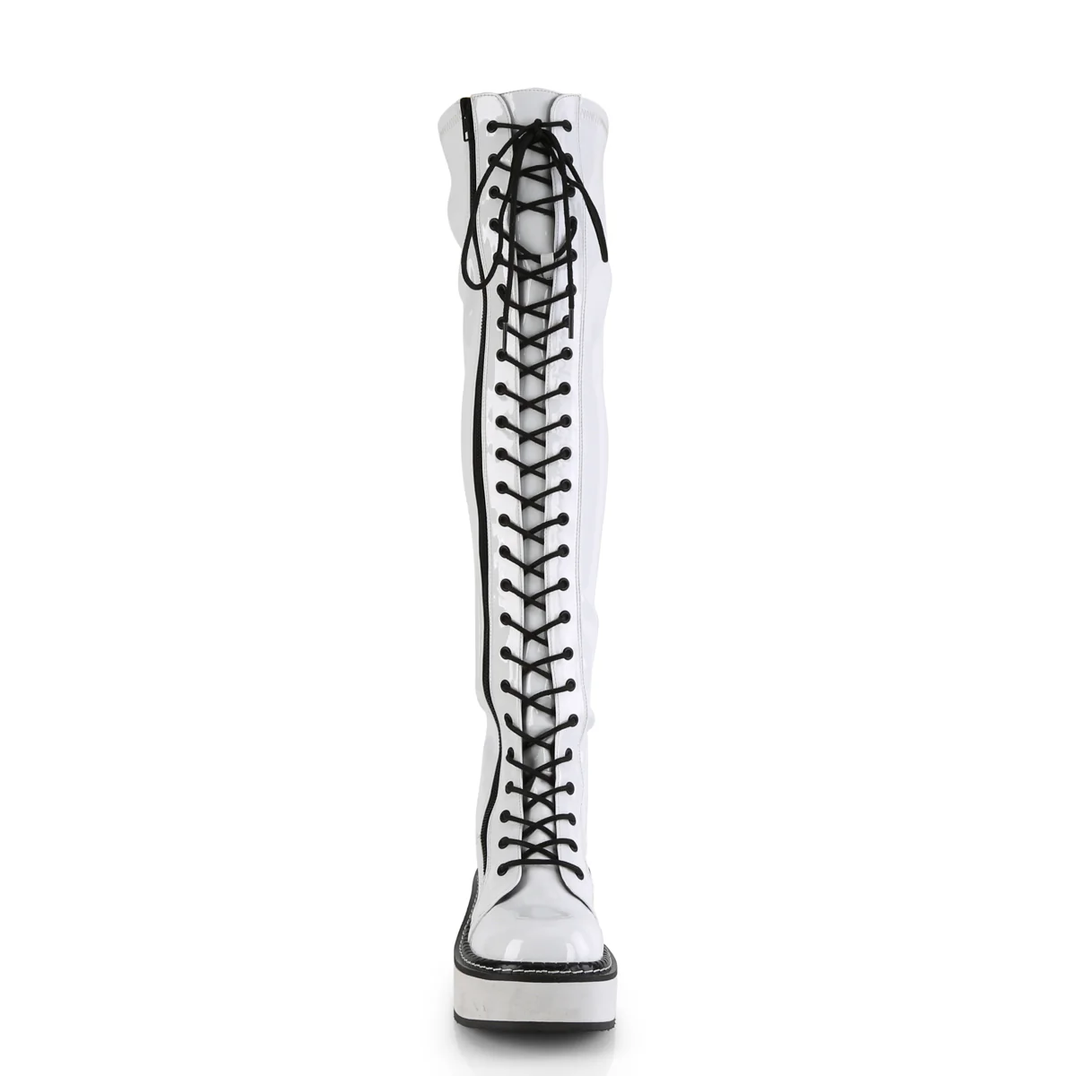 EMILY-375 White Patent - Image 2