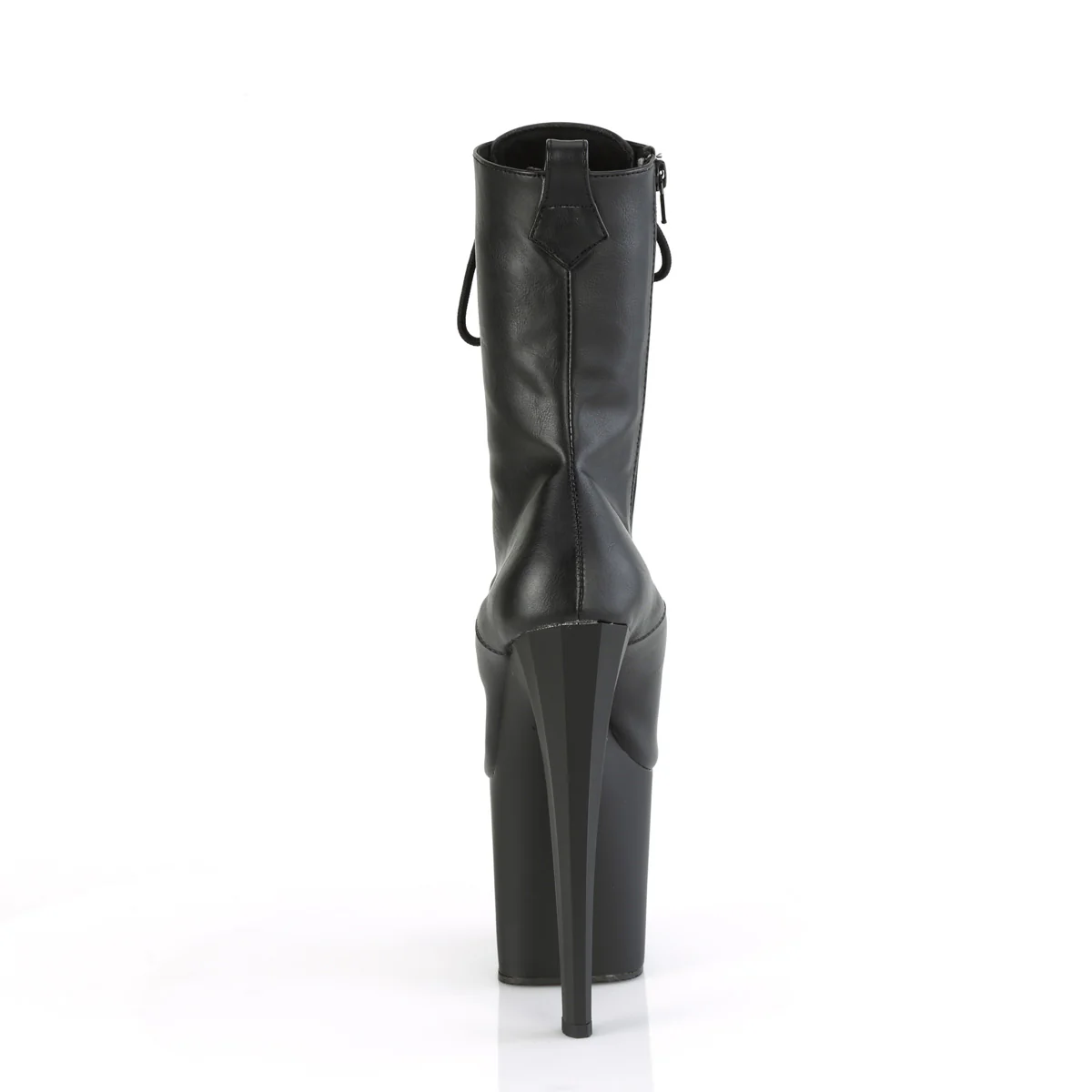 ENCHANT-1040 Black Faux Leather/Black Matte - Image 4