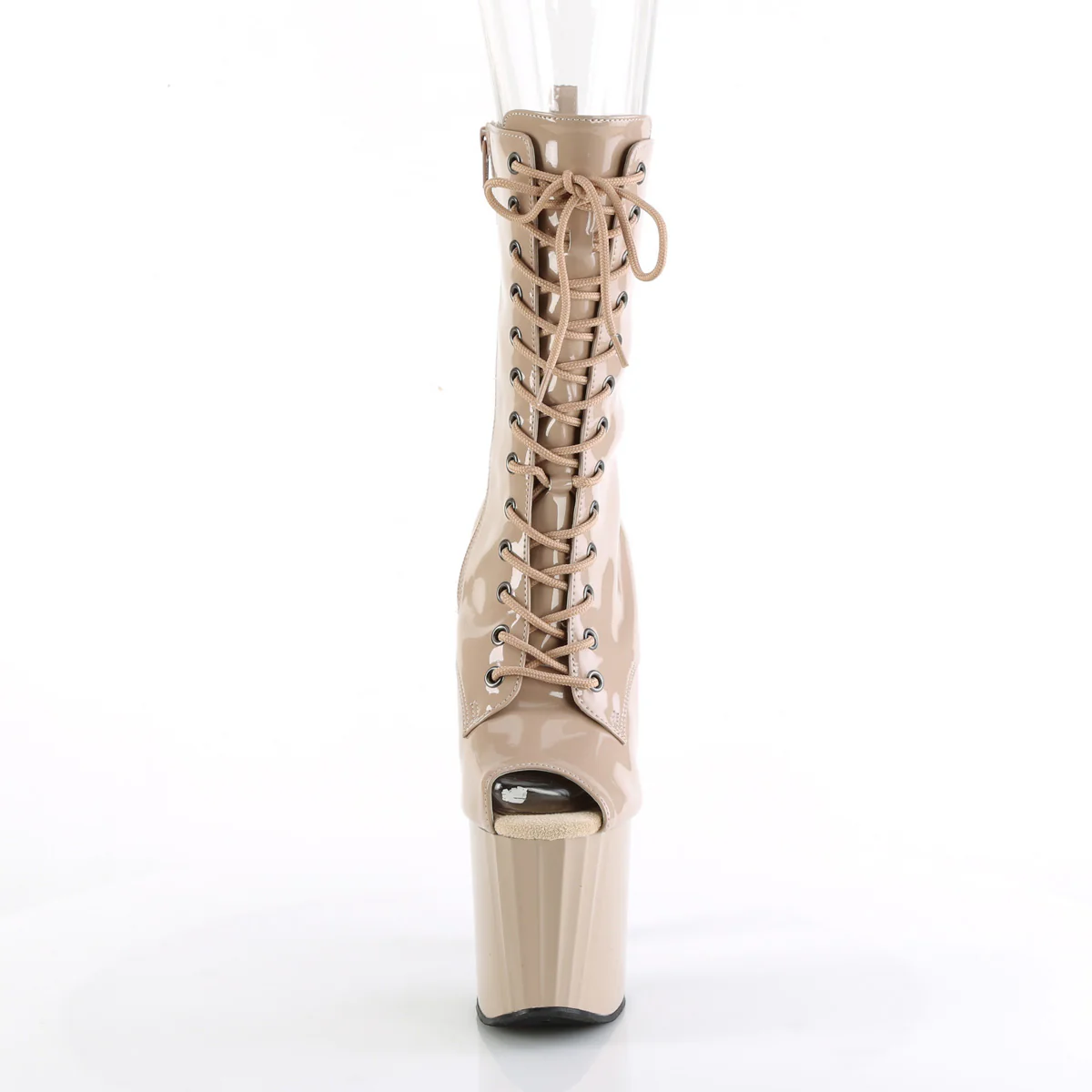 ENCHANT-1041 Nude Patent/Nude - Image 2