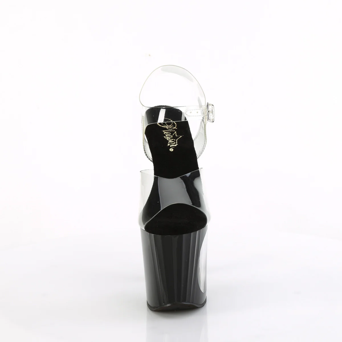 ENCHANT-708LT-CIRCLE  Clear/Black-Silver Glitter - Image 2