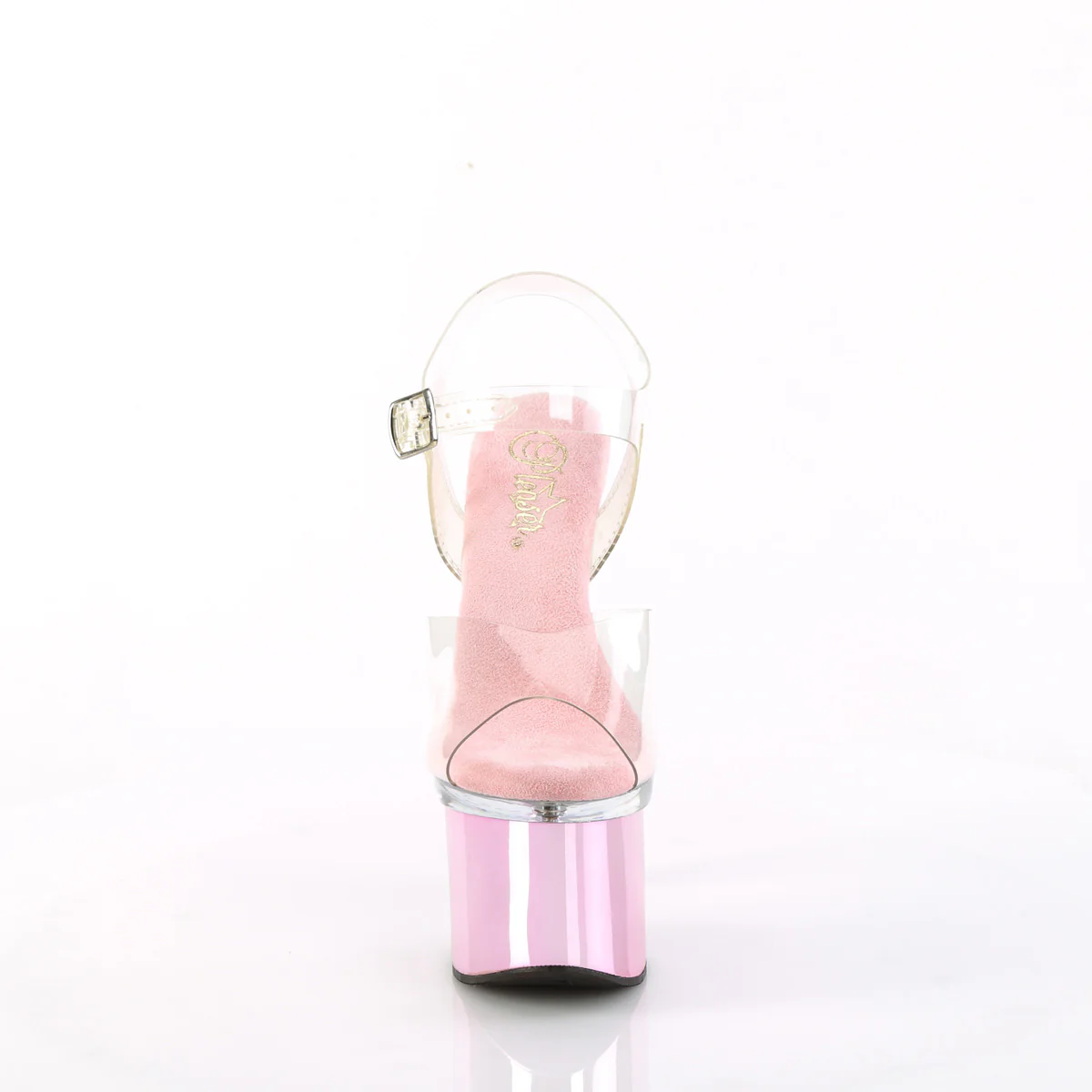 ESTEEM-708  Clear/Clear-Baby Pink Chrome - Image 2