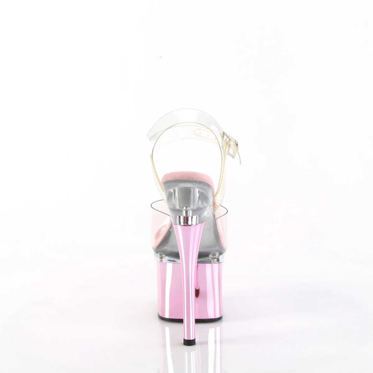 ESTEEM-708  Clear/Clear-Baby Pink Chrome - Image 4