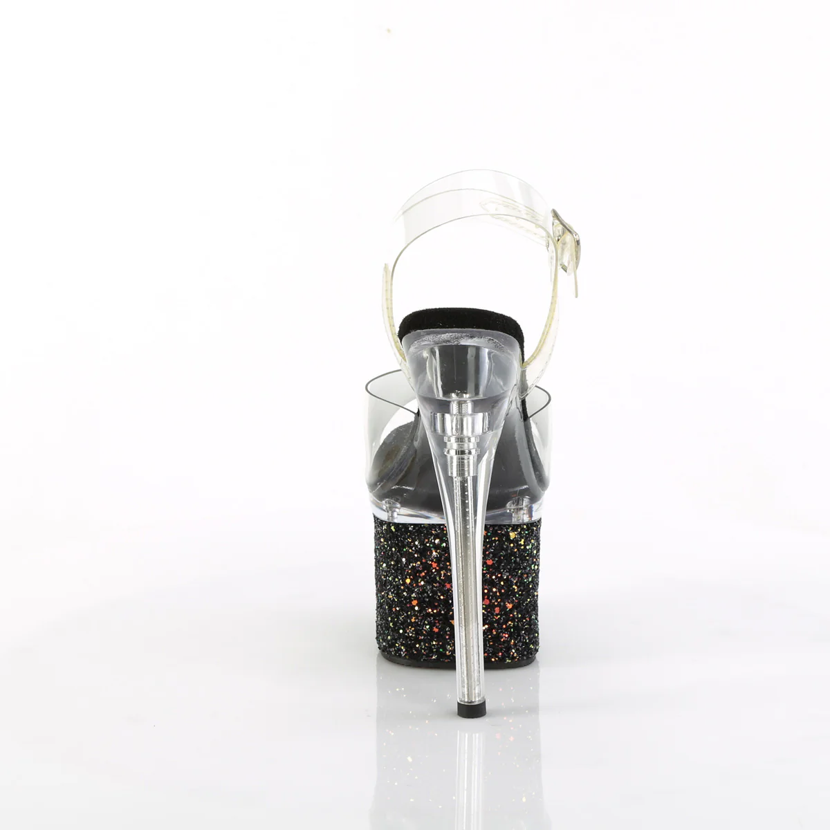 ESTEEM-708LG  Clear/Clear-Black Multi Glitter - Image 4