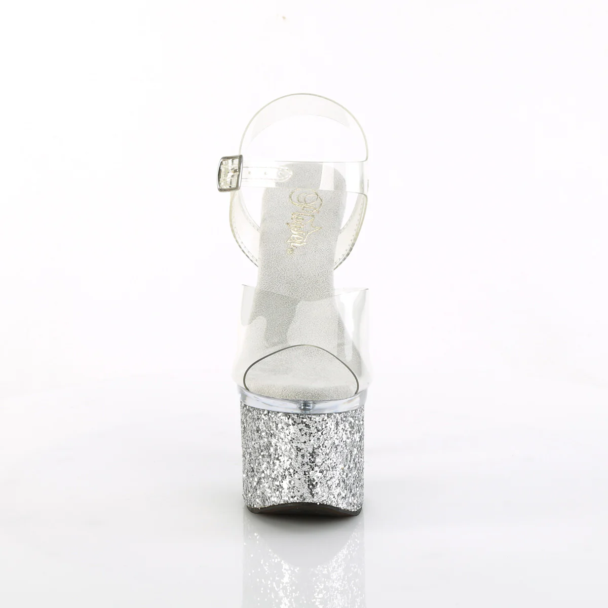 ESTEEM-708LG  Clear/Clear-Silver Glitter - Image 2