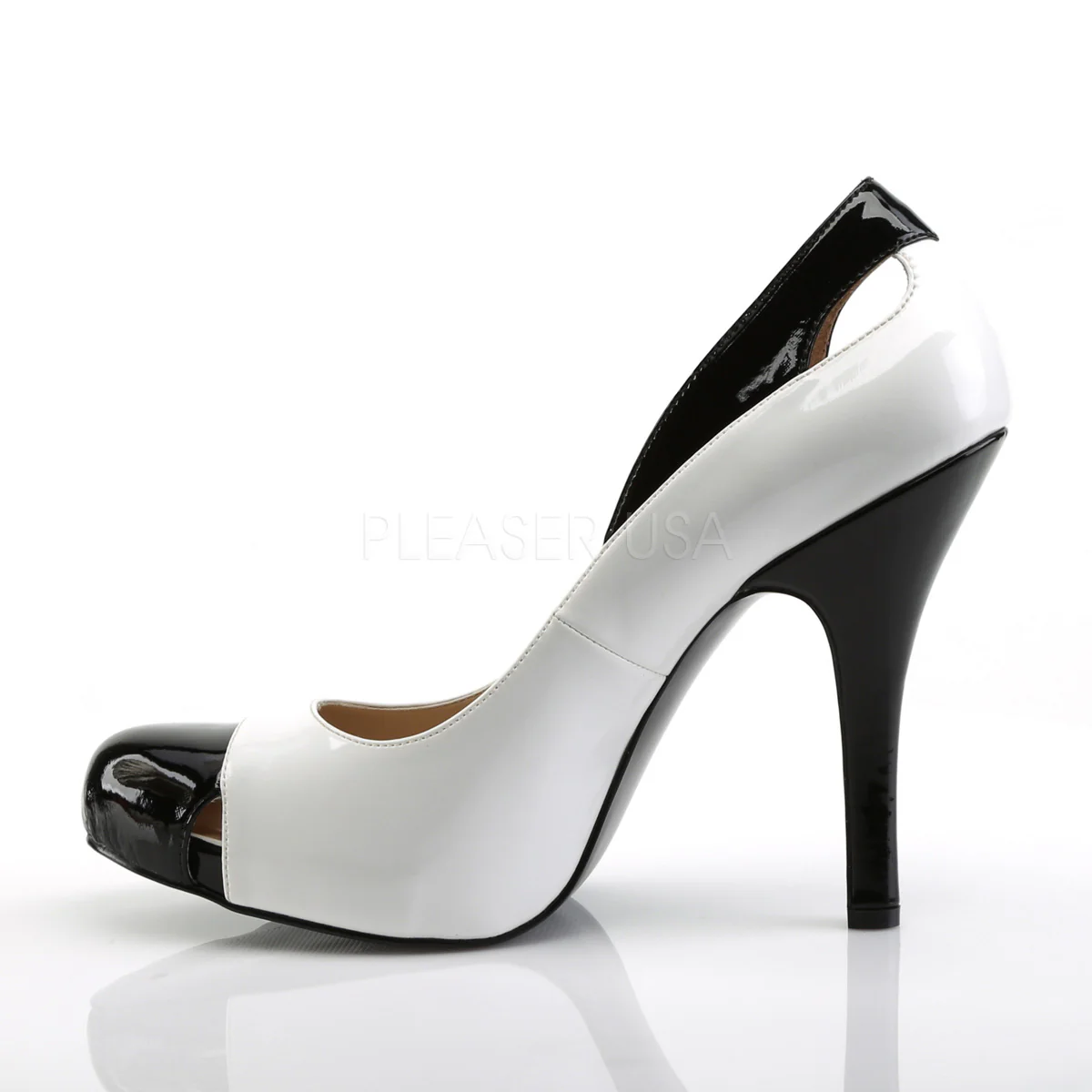 EVE-07 White-Black Patent - Image 3