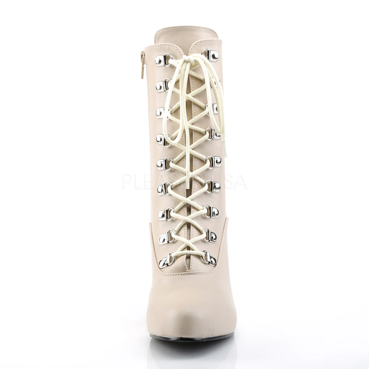 EVE-106  Cream Faux Leather - Image 2