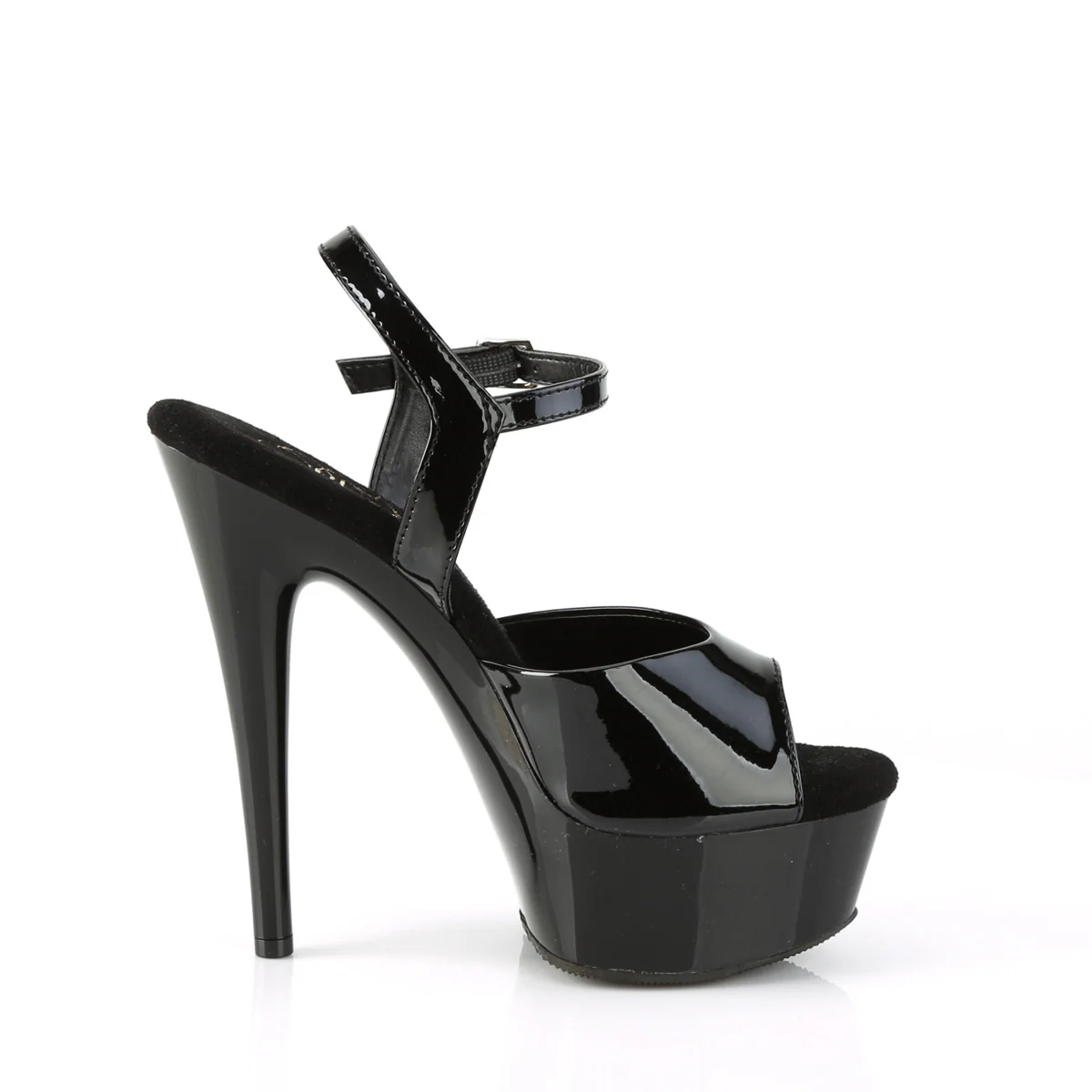 EXCITE-609  Black Patent/Black - Image 5