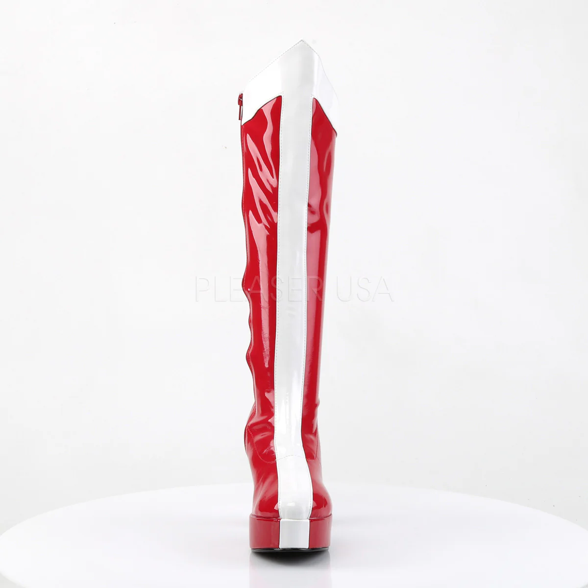 EXOTICA-305  Red-White Str Patent - Image 2