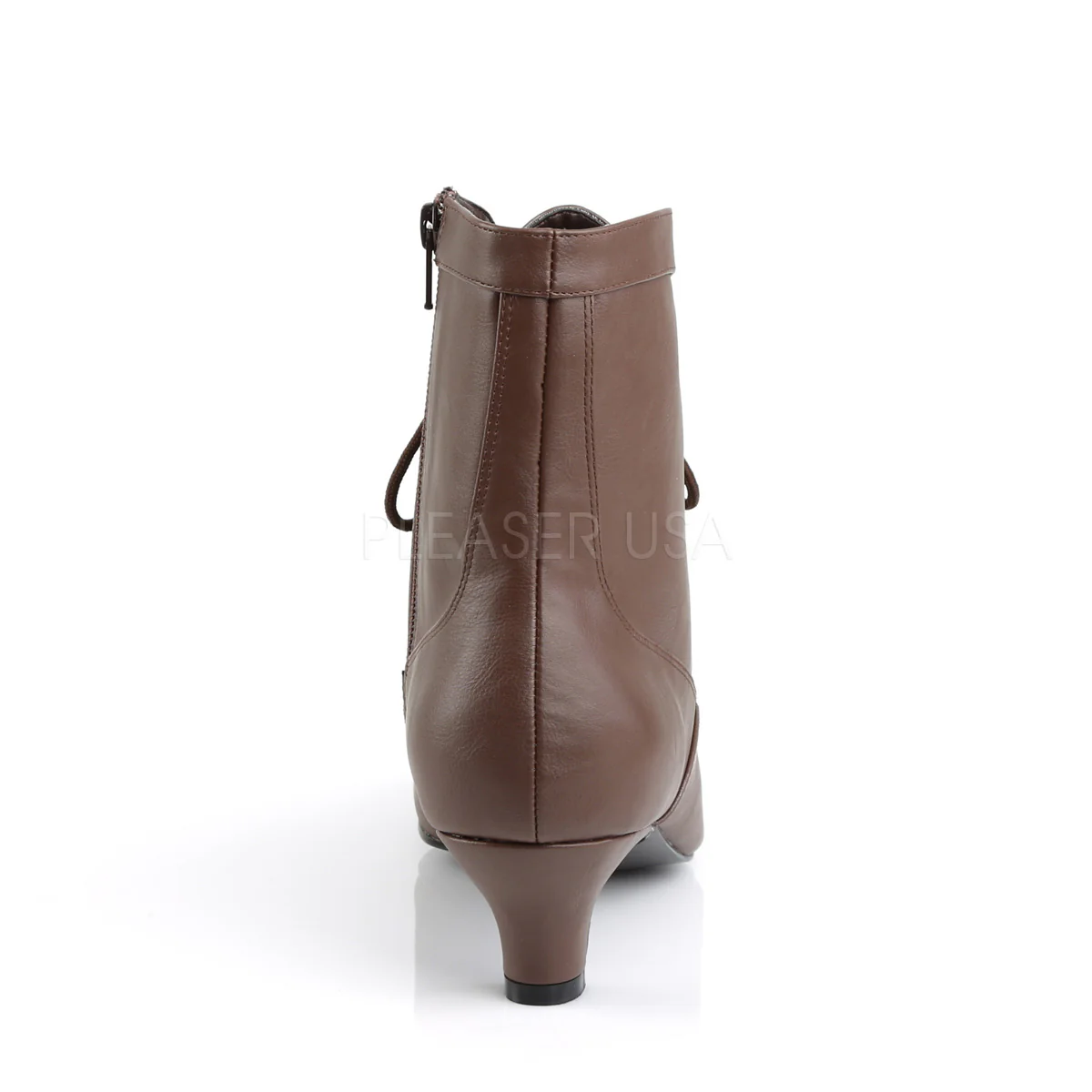 FAB-1005  Brown Faux Leather - Image 4