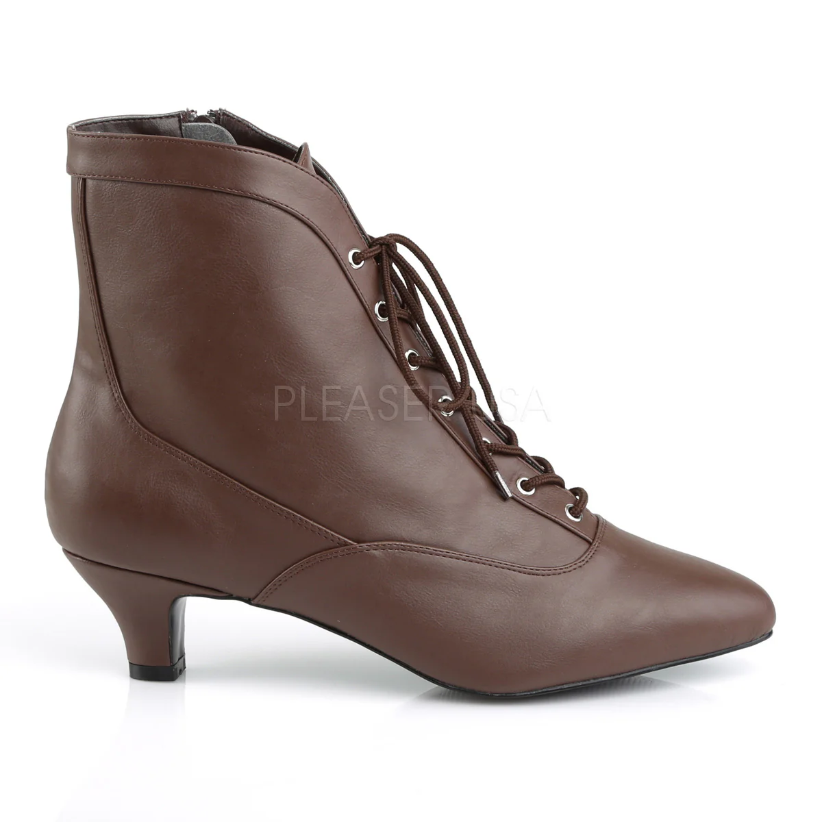 FAB-1005  Brown Faux Leather - Image 5