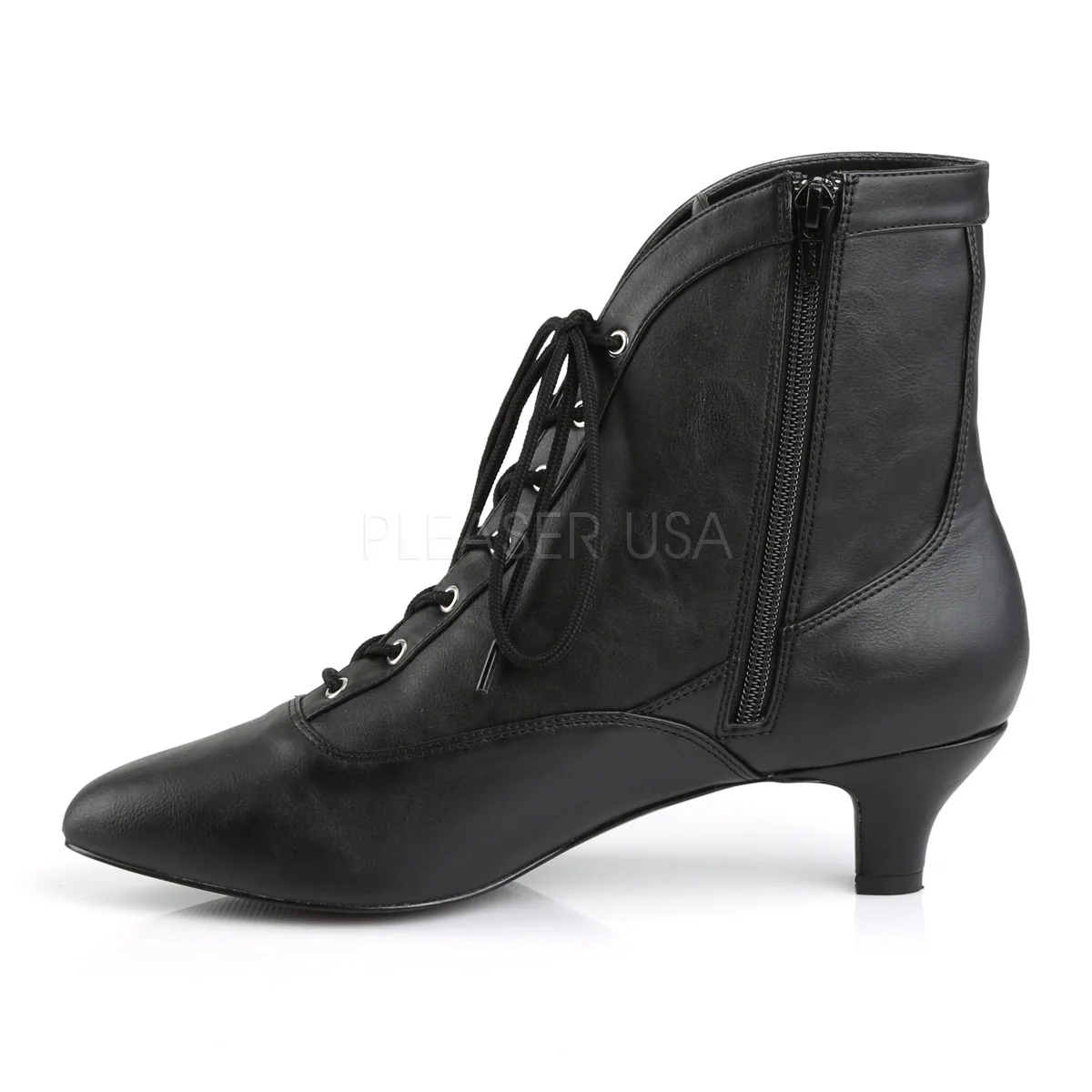 FAB-1005  Black Faux Leather - Image 3