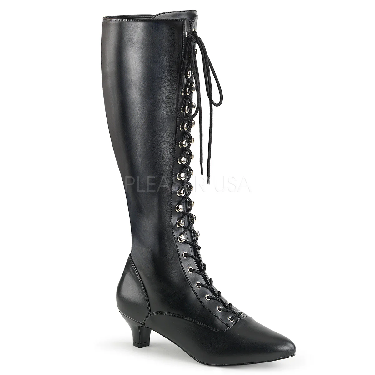 FAB-2023 Black Str Faux Leather