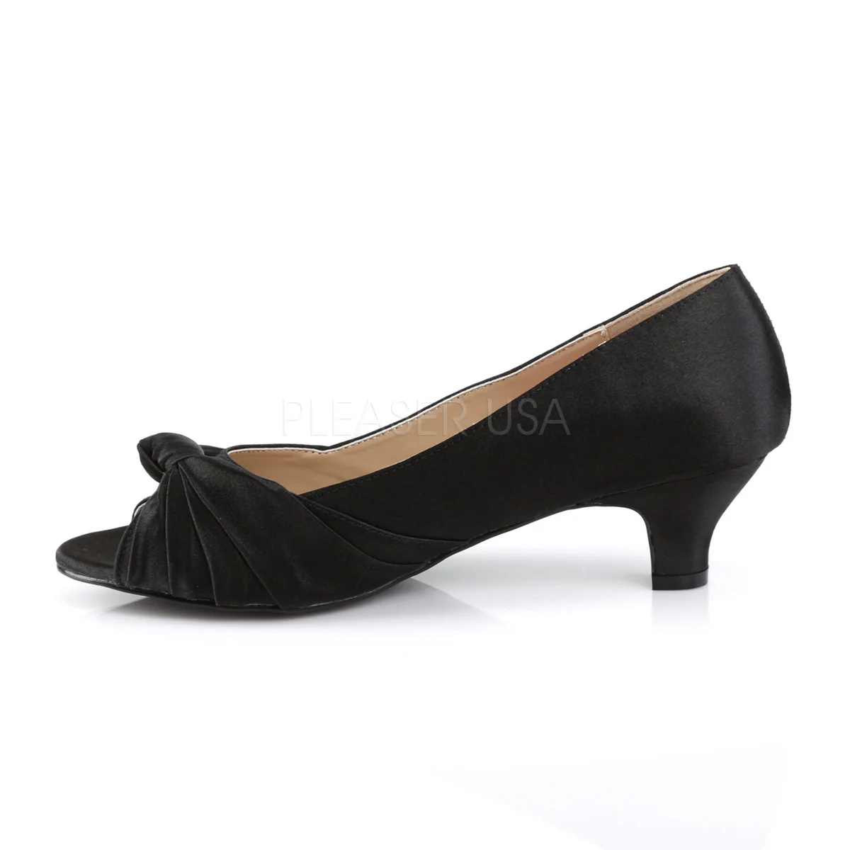 FAB-422  Black Satin - Image 3