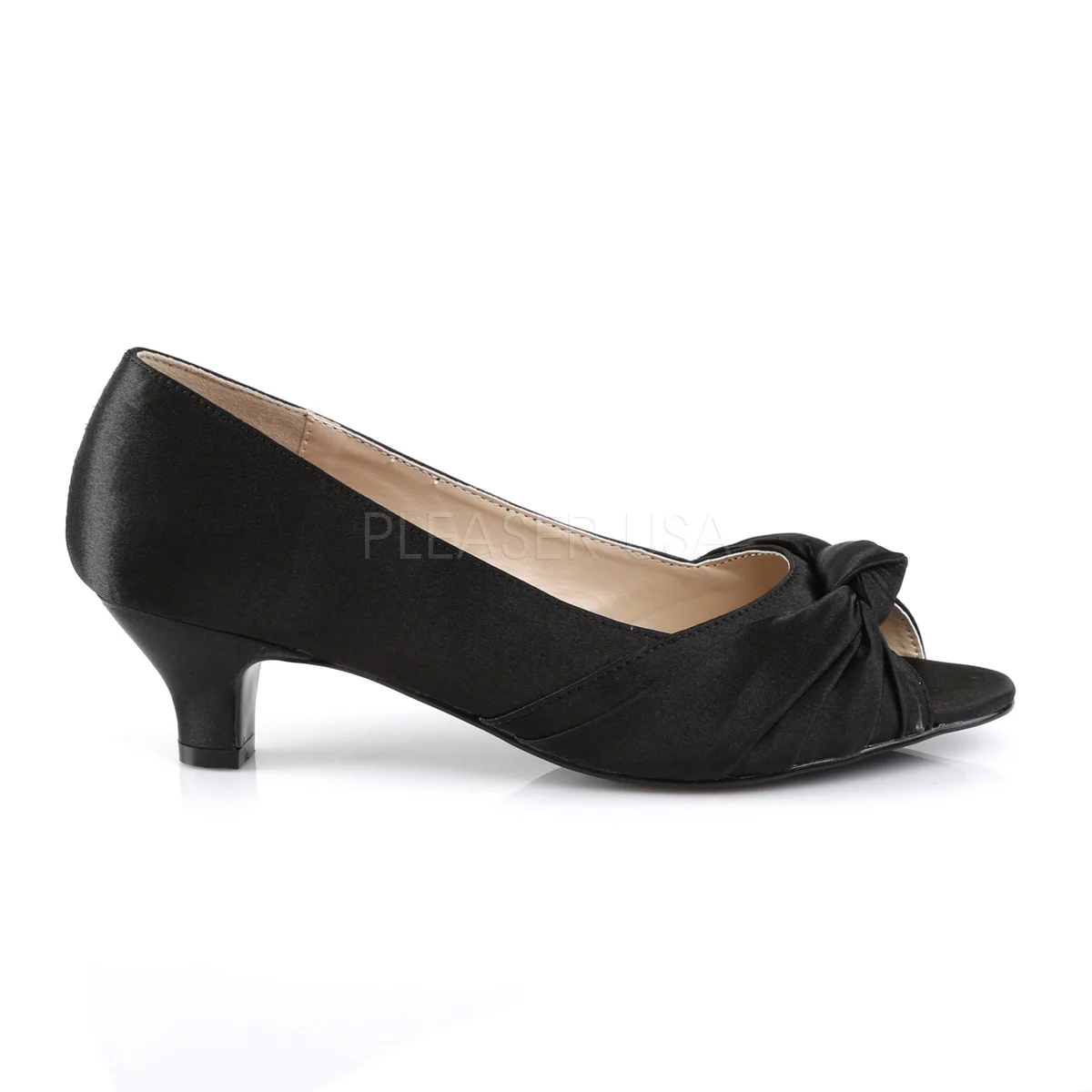 FAB-422  Black Satin - Image 5