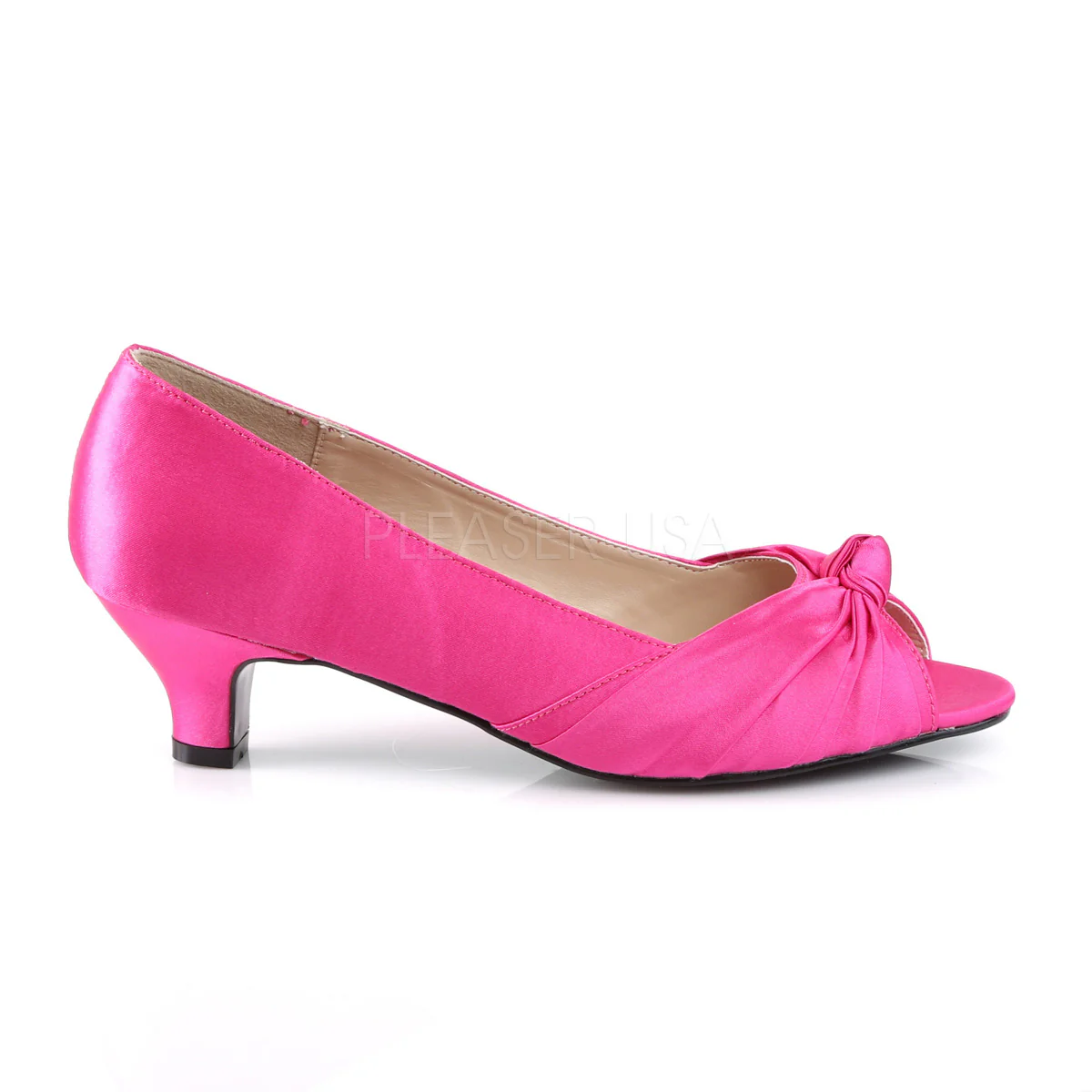 FAB-422  Hot Pink Satin - Image 5