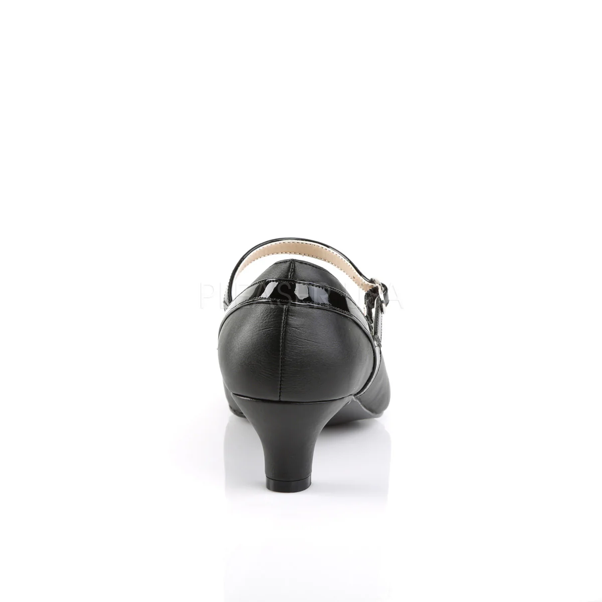 FAB-425  Black Faux Leather-Patent - Image 4