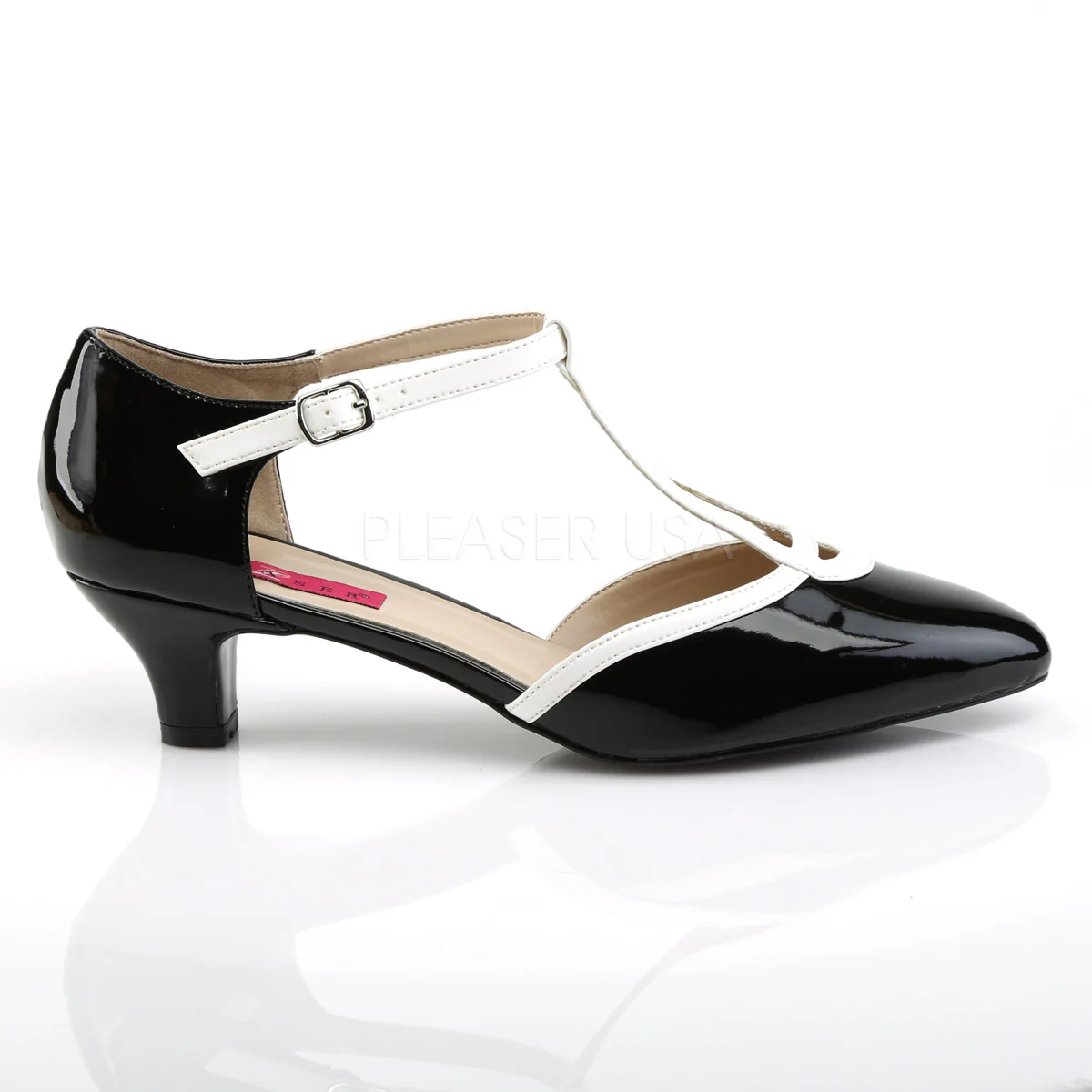 FAB-428 Black-White Patent/White - Image 5