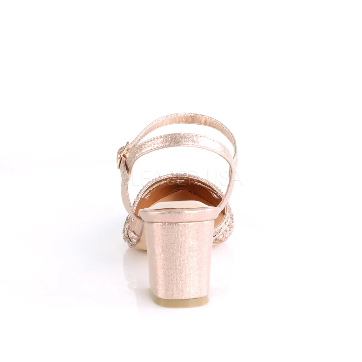 FAYE-06 Rose Gold Shimmering Fabric - Image 4