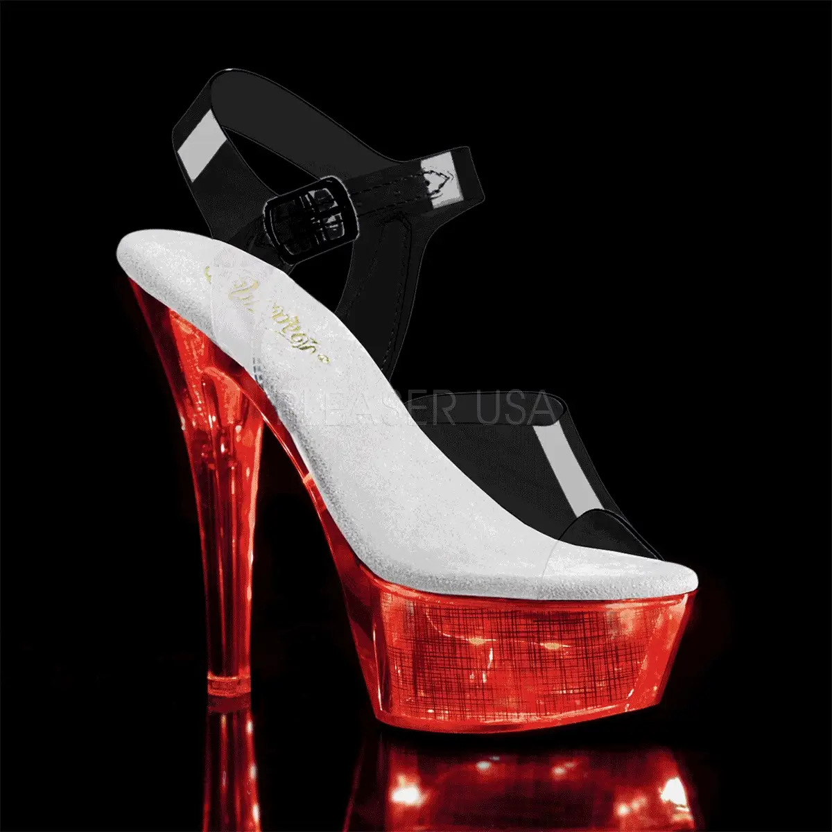 FLASHDANCE-208CH Clear/Silver Hologram