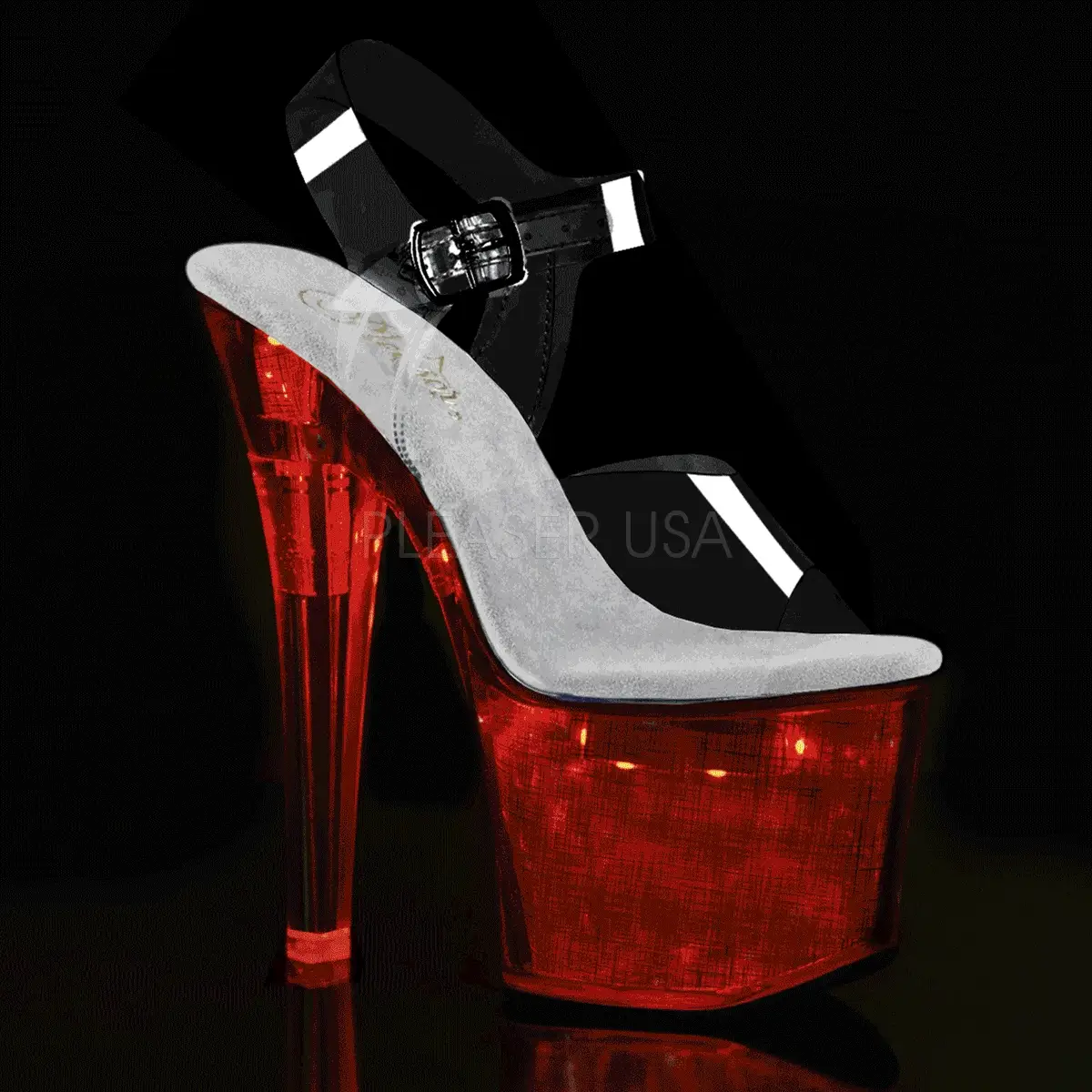 FLASHDANCE-708CH Clear/Silver Hologram