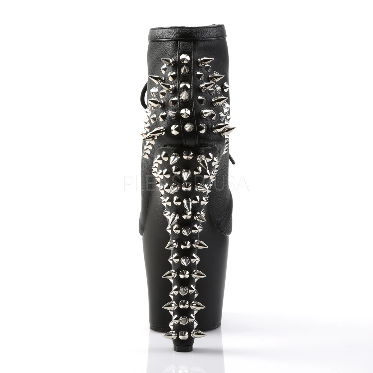 FEARLESS-700-28 Black Faux Leather/Black Matte - Image 4