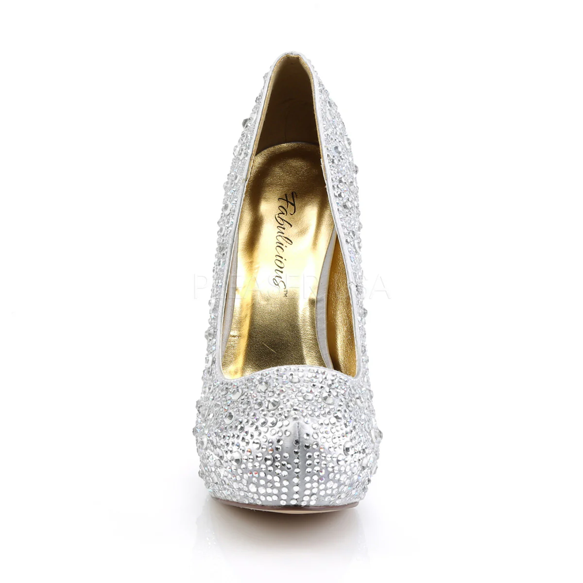 FELICITY-20  Silver Satin - Image 2