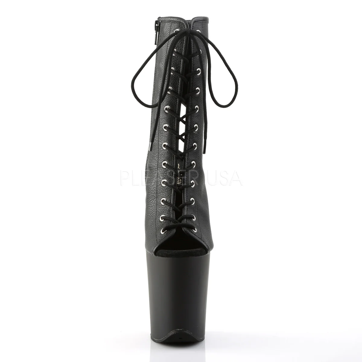 FLAMINGO-1016  Black Faux Leather/Black Matte - Image 2