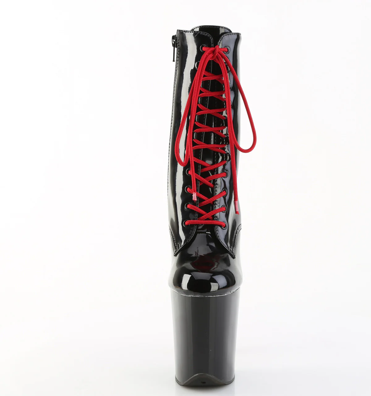 FLAMINGO-1020  Black Patent/Black-Red - Image 2