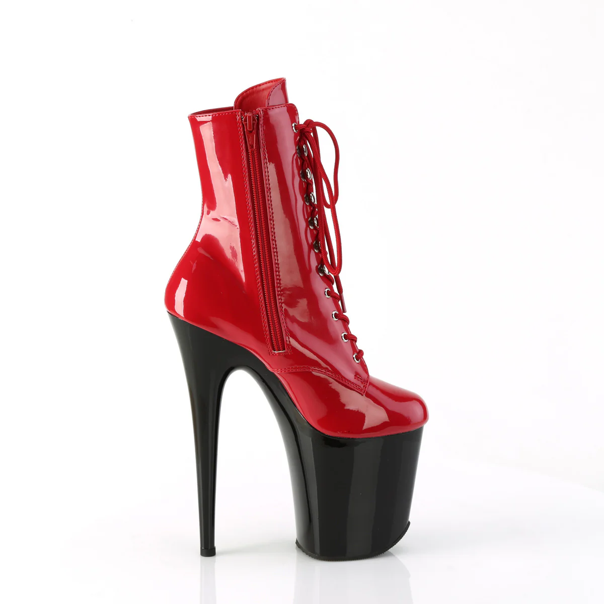 FLAMINGO-1020  Red Patent/Black - Image 5