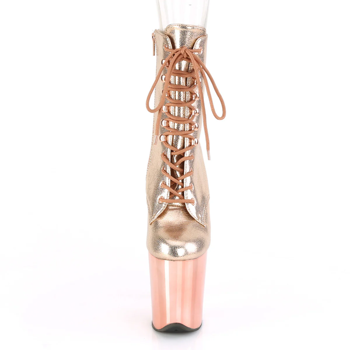 FLAMINGO-1020  Rose Gold Textured Metallic/Rose Gold Chrome - Image 2