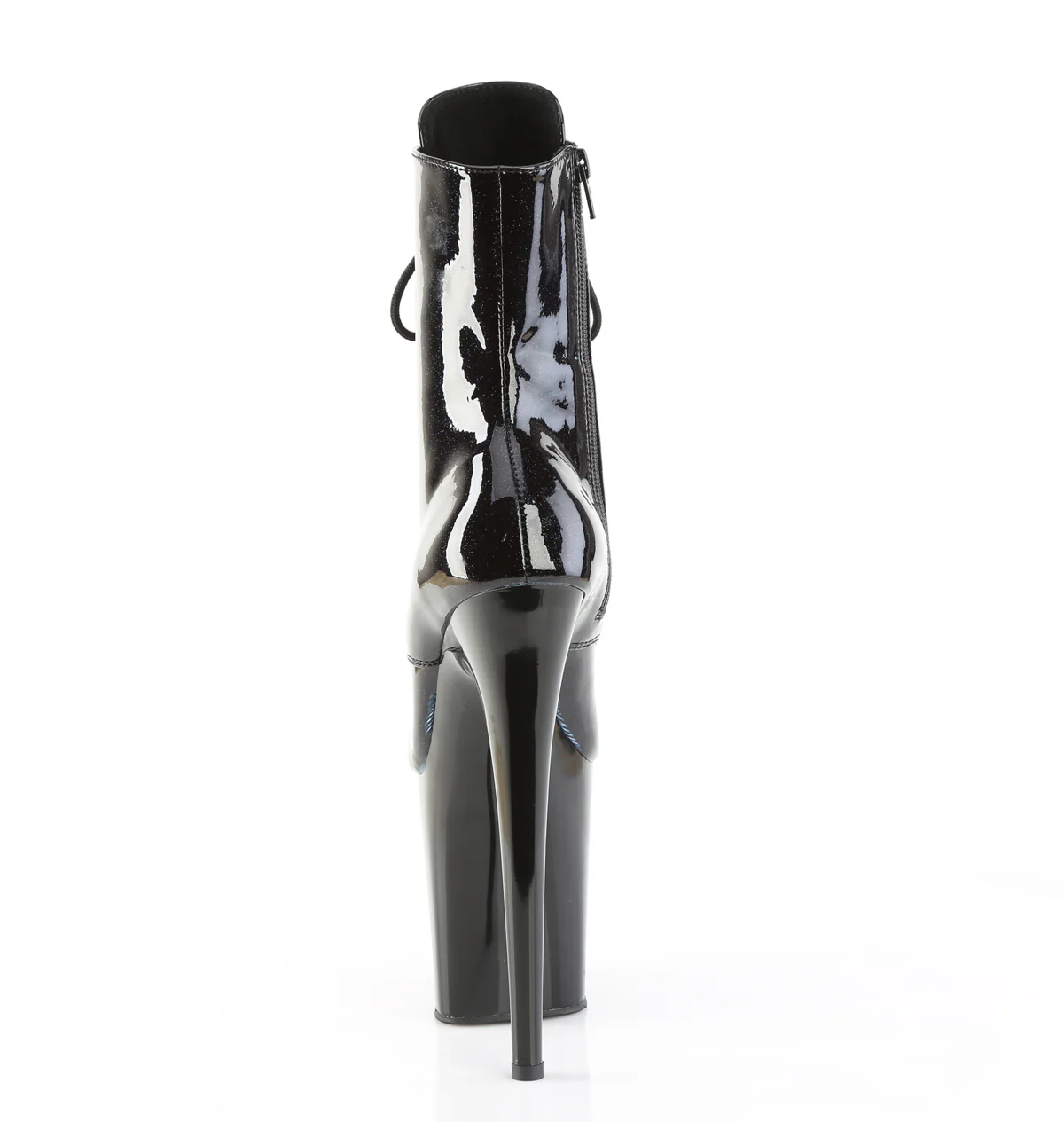 FLAMINGO-1020BLG Black Patent-Blue Glitter/Black - Image 4