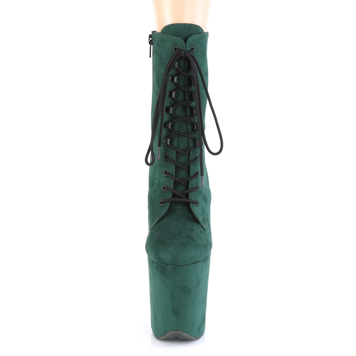 FLAMINGO-1020FS  Emerald Green Faux Suede/Emerald Green Faux Suede - Image 2