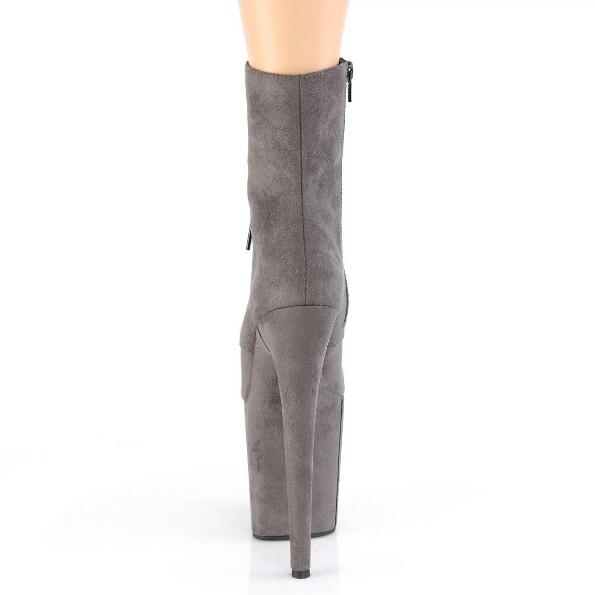 FLAMINGO-1020FS  Grey Faux Suede/Grey Faux Suede - Image 4