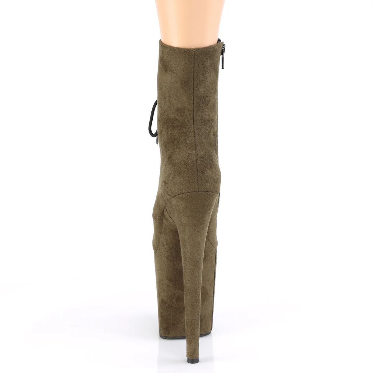 FLAMINGO-1020FSMG  Emerald Green Faux Suede/Emerald Green - Image 4